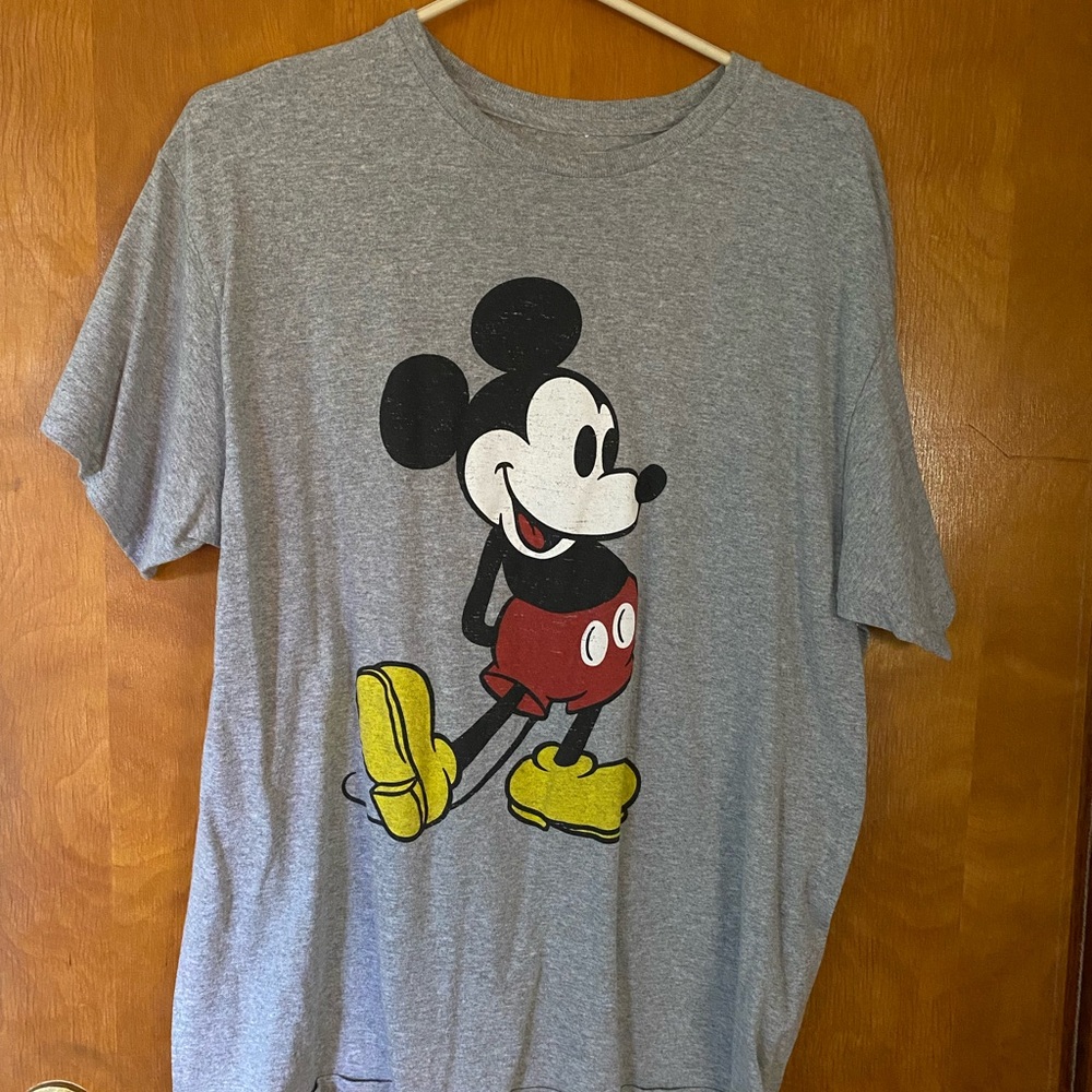 Disney Mickey Mouse Gray T-Shirt